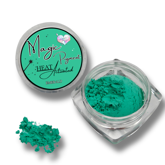 HEAT COLOUR CHANGING PIGMENT- EMERALD