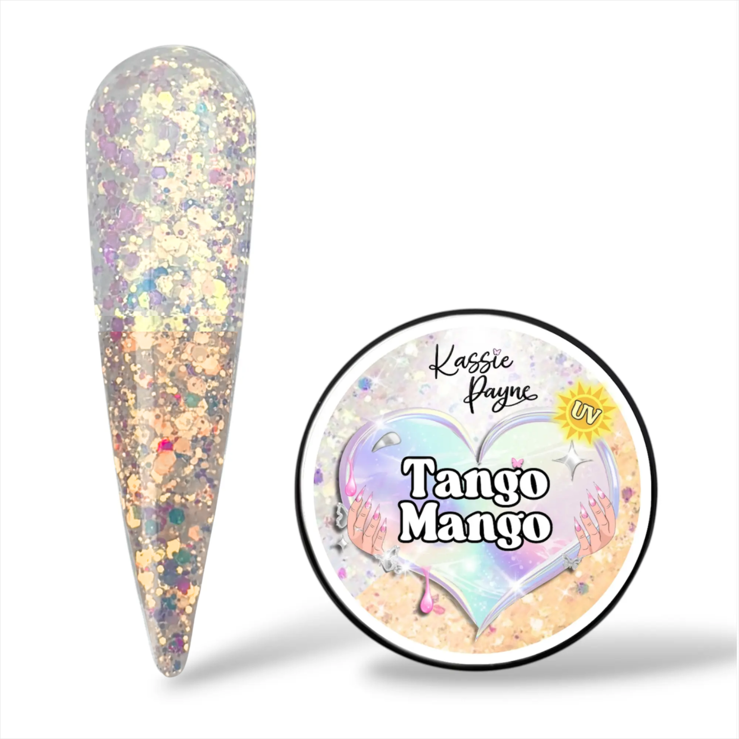 UV Glitter- TANGO MANGO