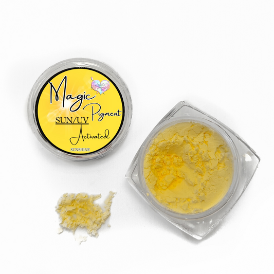 SUN/ UV COLOUR CHANGING PIGMENT -SUNSHINE