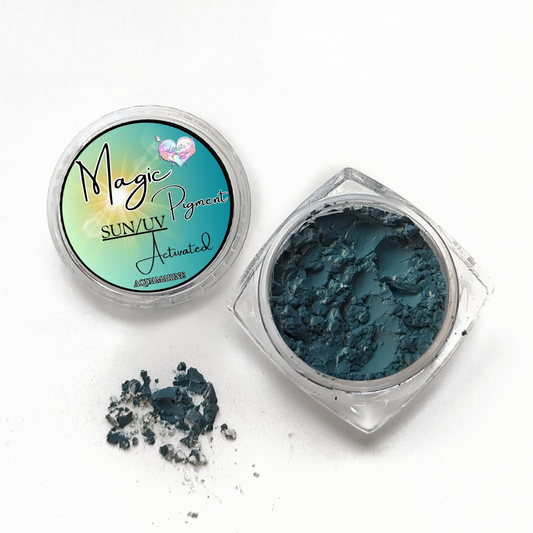 SUN/ UV COLOUR CHANGING PIGMENT -AQUAMARINE