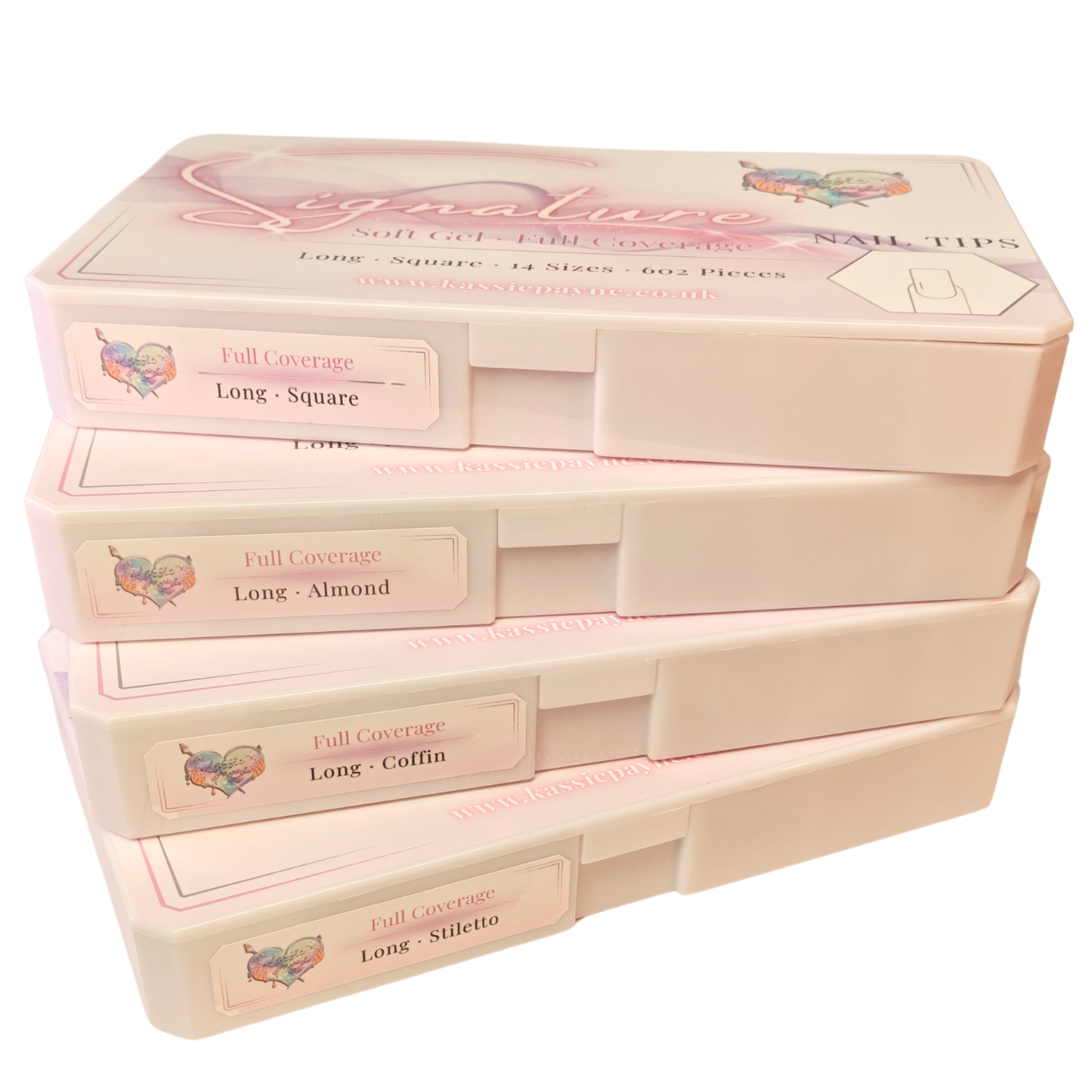 FULL COVER LONG SQUARE NAIL TIPS