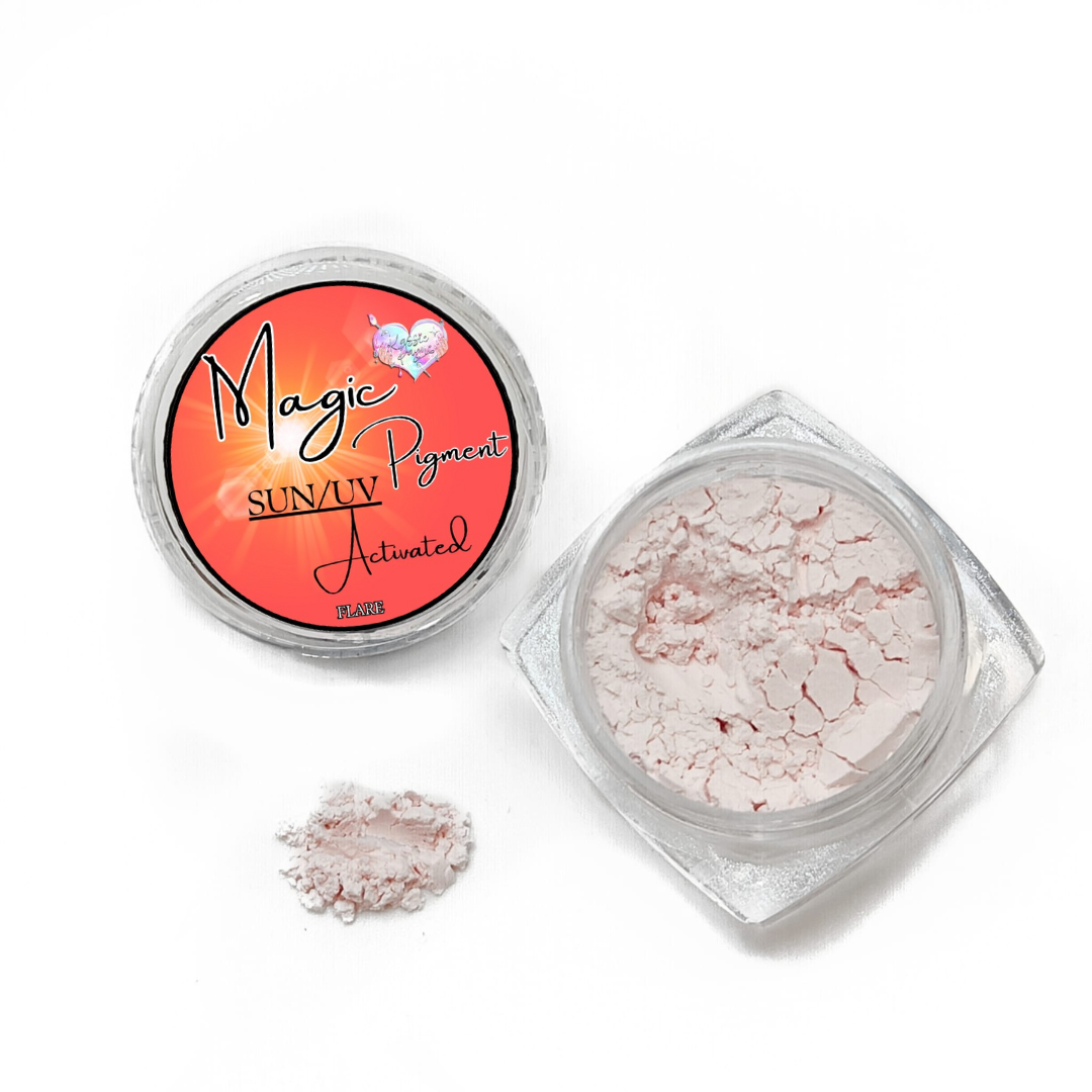 SUN/ UV COLOUR CHANGING PIGMENT -FLARE