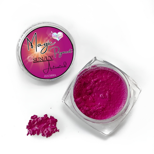 SUN/ UV COLOUR CHANGING PIGMENT -FUCHSIA