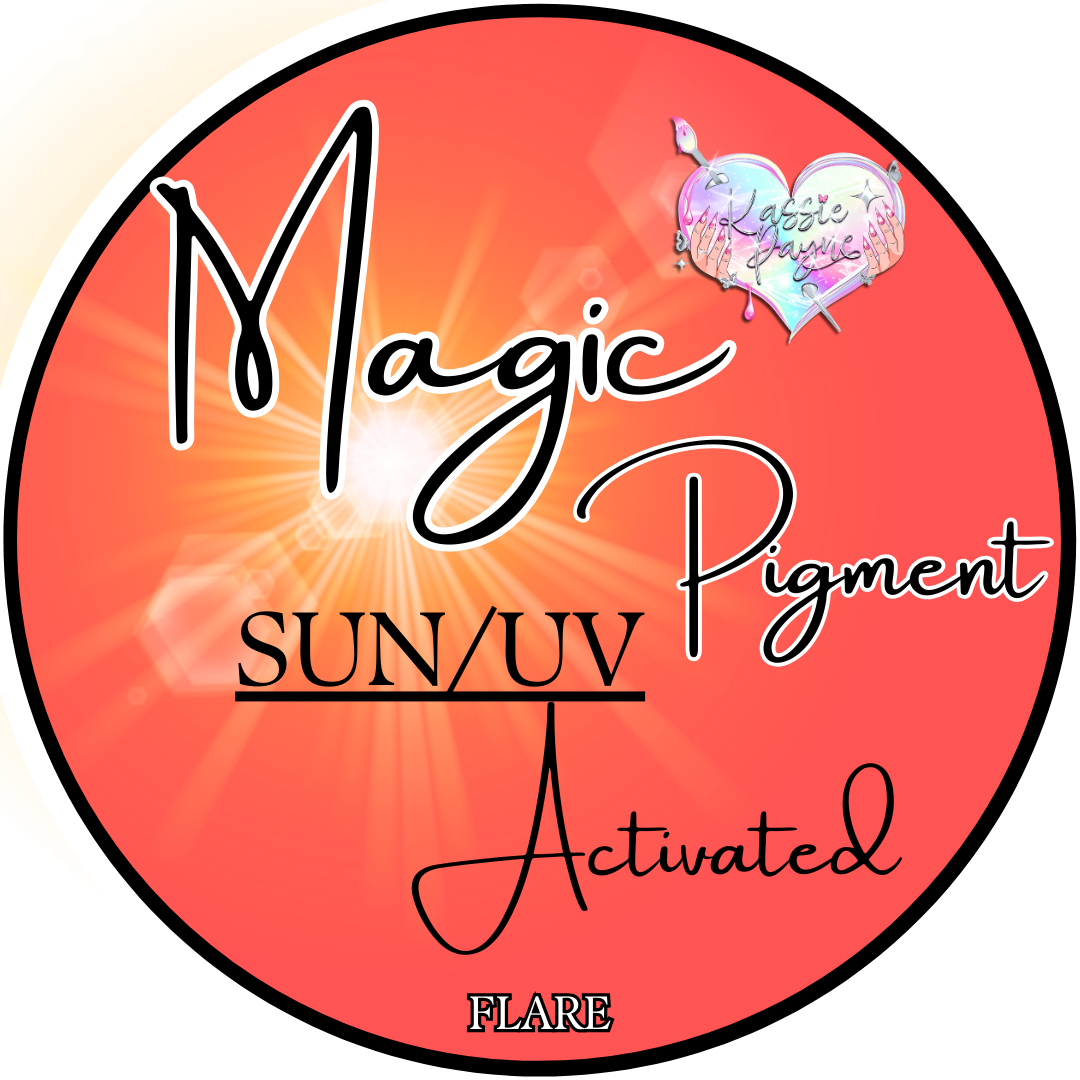 SUN/ UV COLOUR CHANGING PIGMENT -FLARE