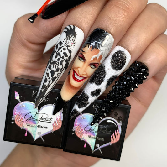 GEL PAINT- BLACK PAWS