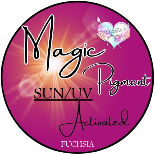 SUN/ UV COLOUR CHANGING PIGMENT -FUCHSIA