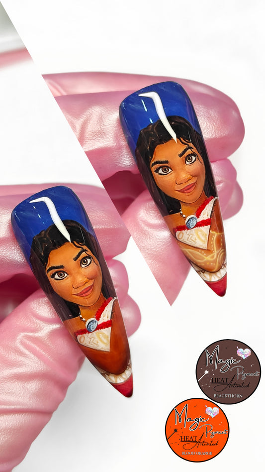 HEAT COLOUR CHANGING PIGMENT- BLOOD ORANGE 🧡