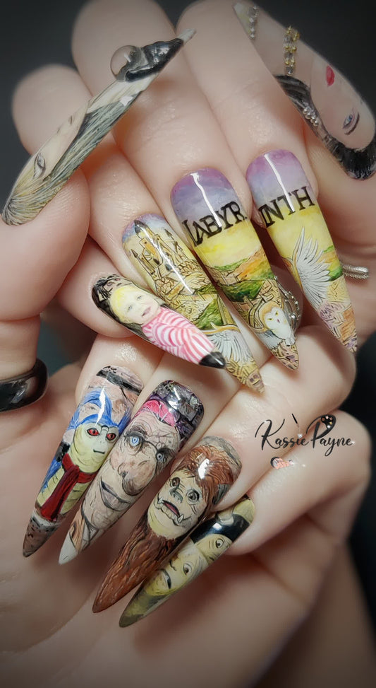 LABRYNTH- PRE-MADE FRAMED NAILS