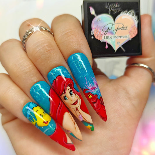 GEL PAINT- LITTLE MERMAID