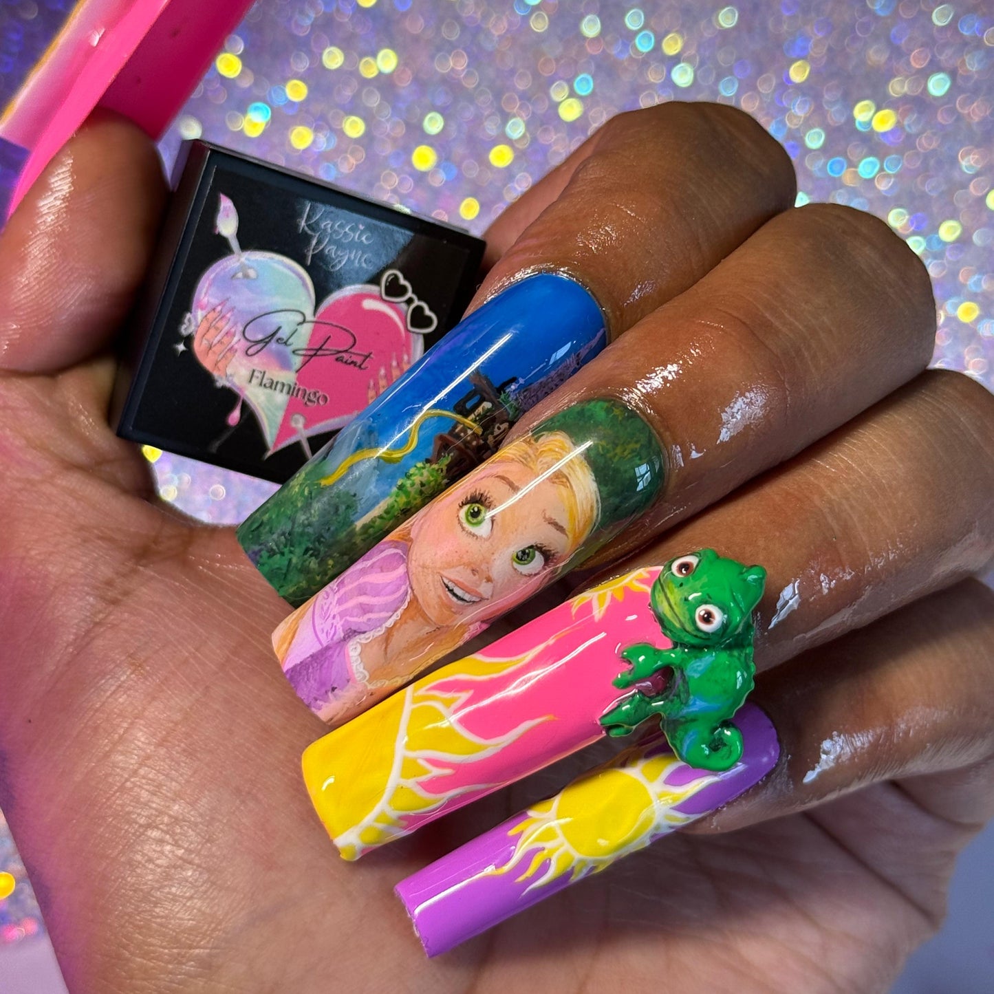 GEL PAINT- FLAMINGO