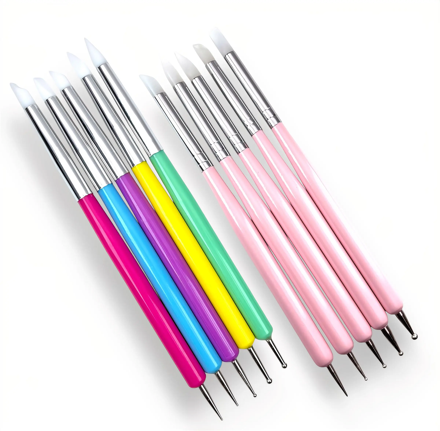 SILICONE/DOTTING TOOLS- 5 PACK!