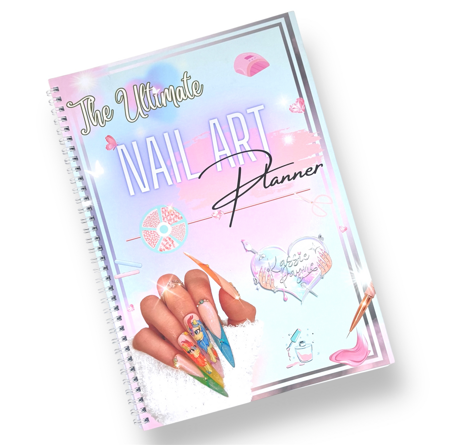 NAIL ART PLANNER A4