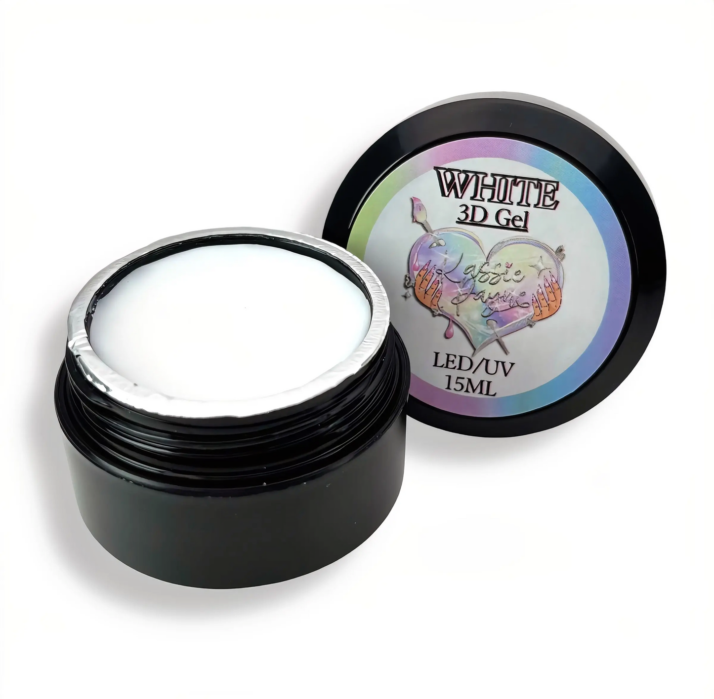 BIG POT- WHITE 3D GEL 15ml