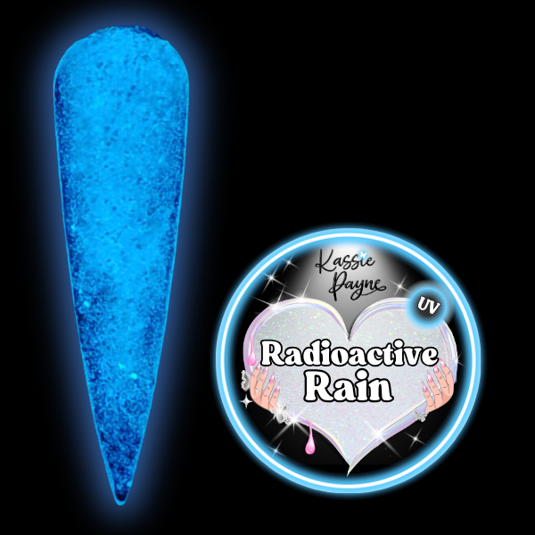 Glow Glitter- RADIOACTIVE RAIN