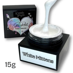 GEL PAINT- WHITE MITTENS BIG POT!