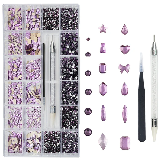 PURPLE RHINESTONE COLLECTION