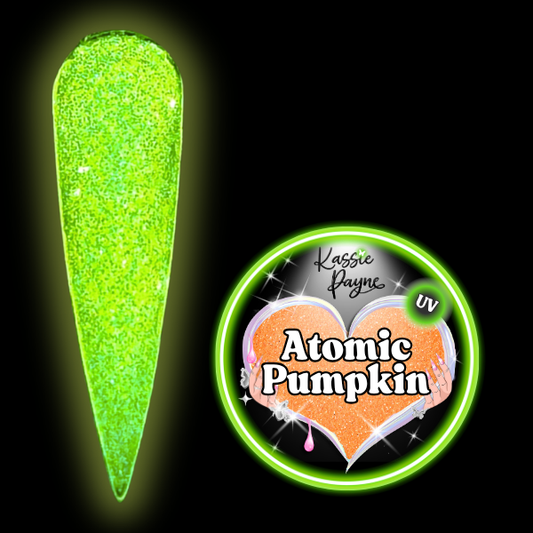 Glow Glitter- ATOMIC PUMPKIN