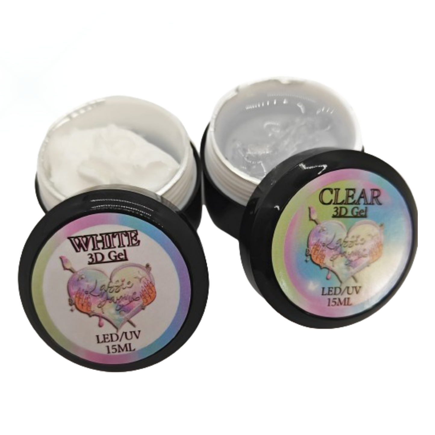 BIG POT- WHITE 3D GEL 15ml