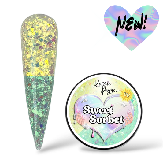 UV Glitter- SWEET SORBET