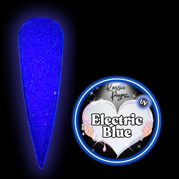 Glow Glitter- ELECTRIC BLUE