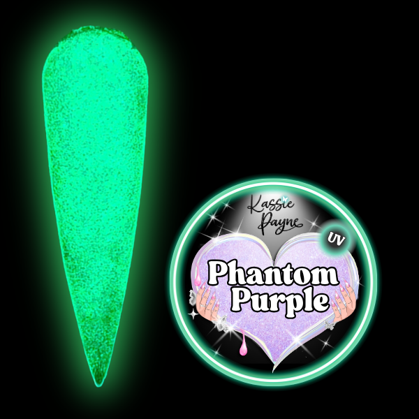 Glow Glitter- PHANTOM PURPLE