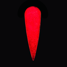 Glow Glitter- SUPERNOVA RED