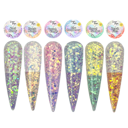 ☀️ SUNNY SPRINKLES- UV Glitter Collection
