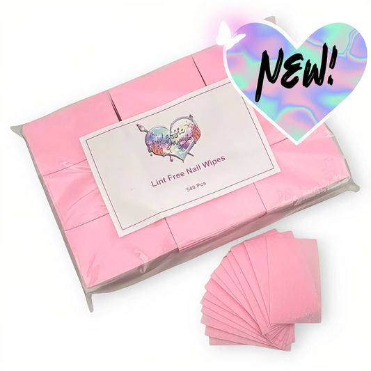 PINK LINT FREE WIPES- 540 PCS