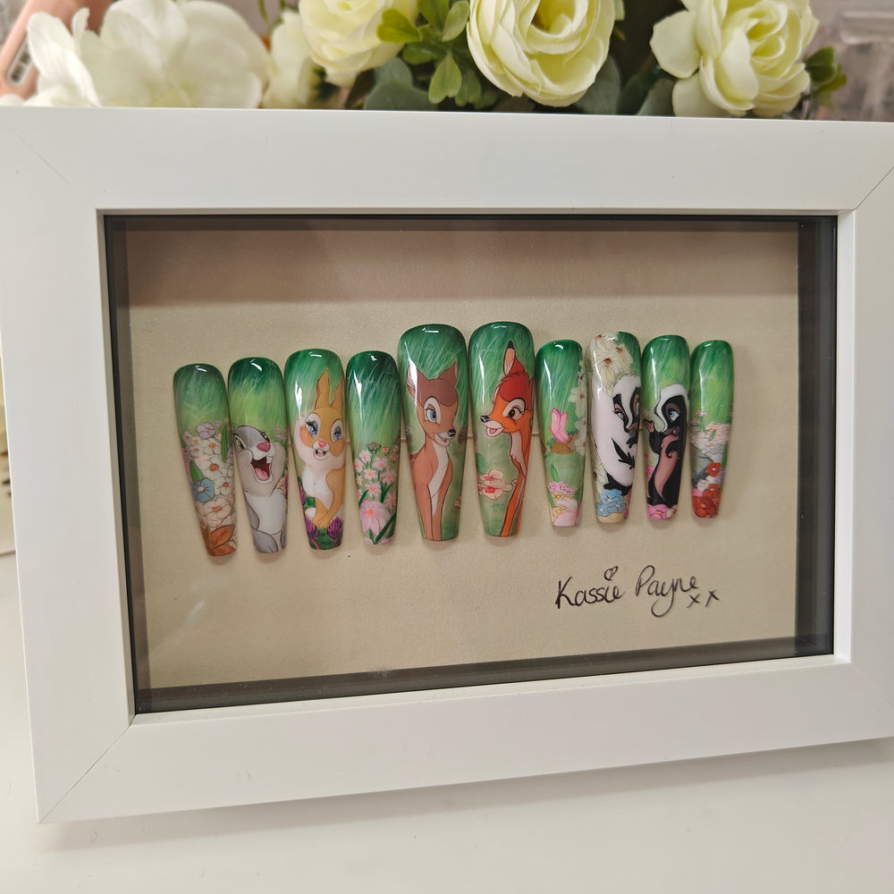 Woodland Whimsy - PRE-MADE FRAMED NAILS