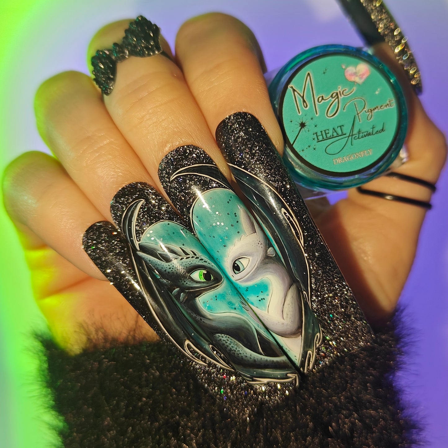 MAGIC COLOUR CHANGING PIGMENT (HEAT) -DRAGONFLY