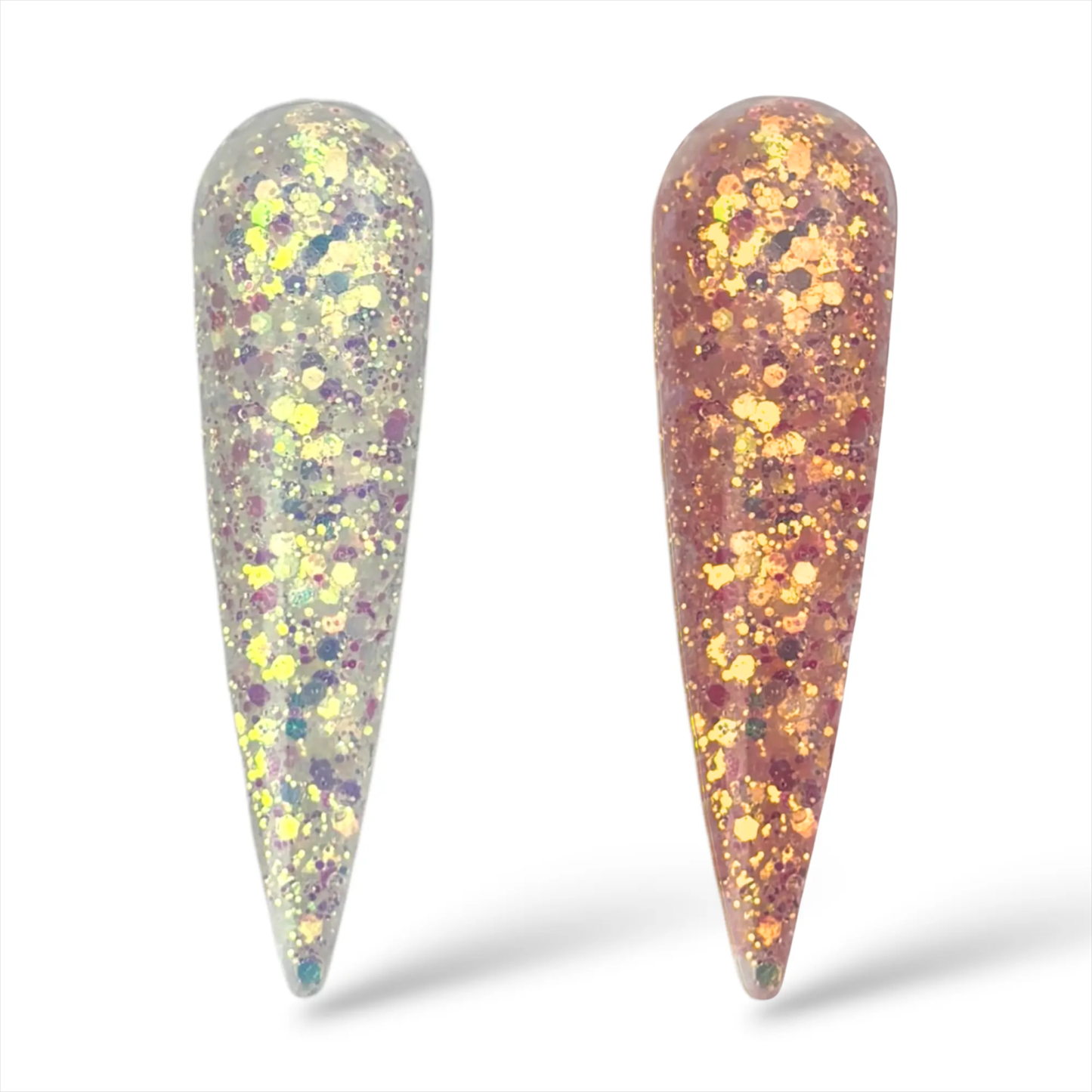 UV Glitter- PEACH FIZZ