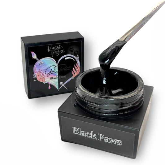 GEL PAINT- BLACK PAWS