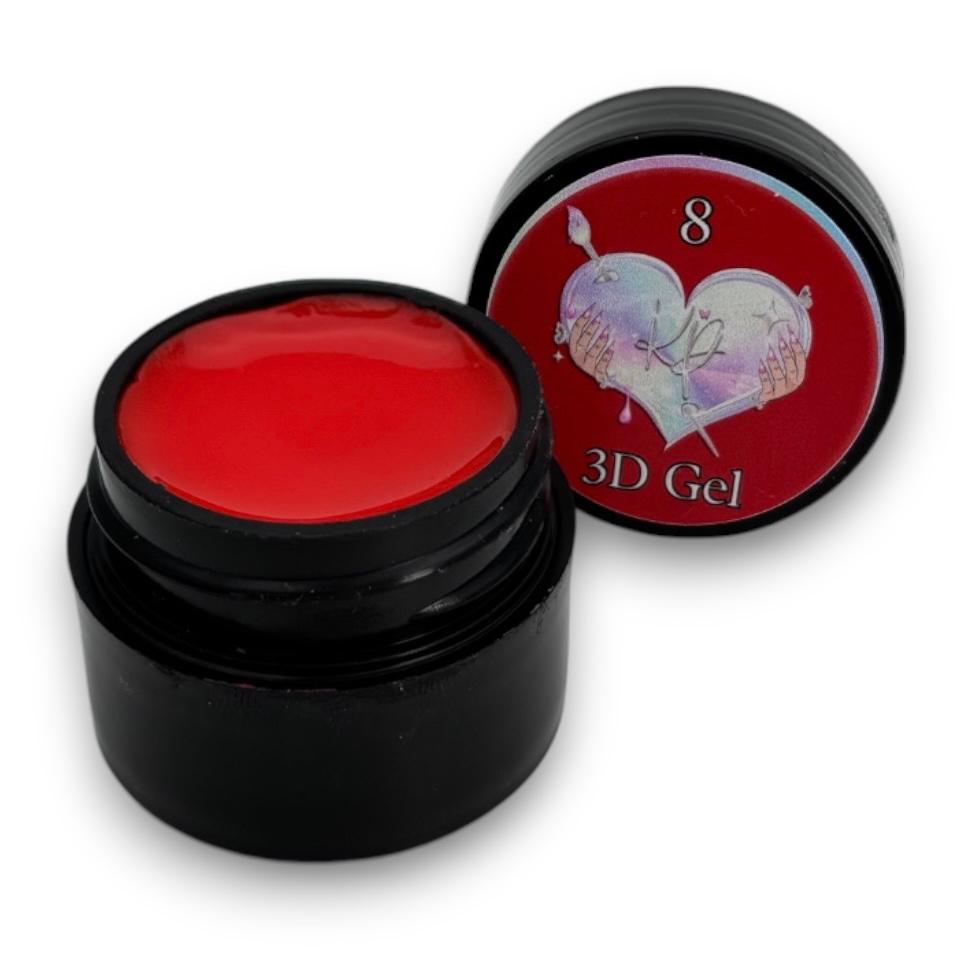 RED -3D GEL