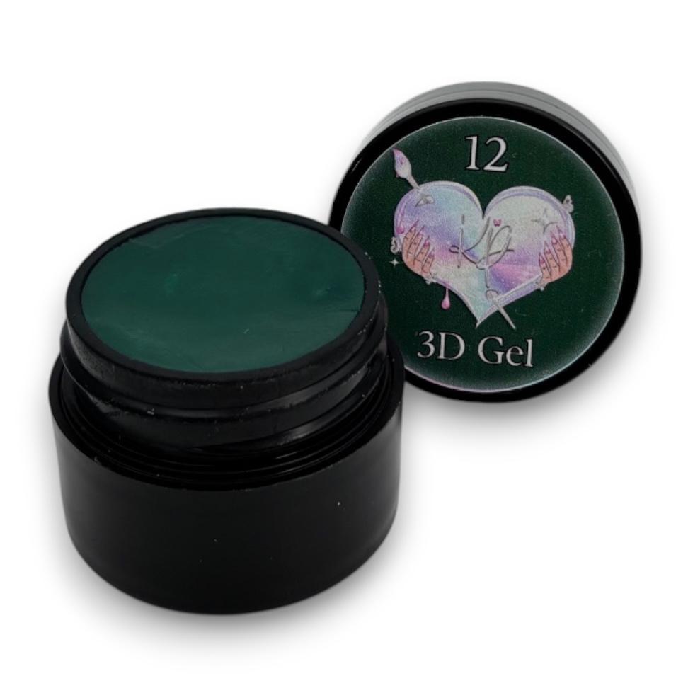 GREEN  -3D GEL
