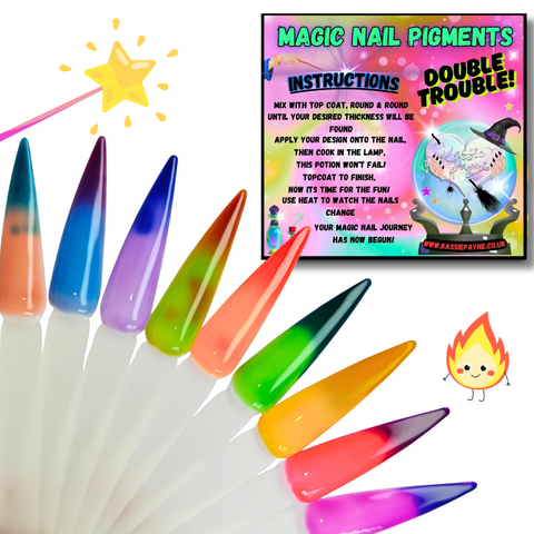 MAGIC PIGMENT DOUBLE TROUBLE -FULL COLLECTION!