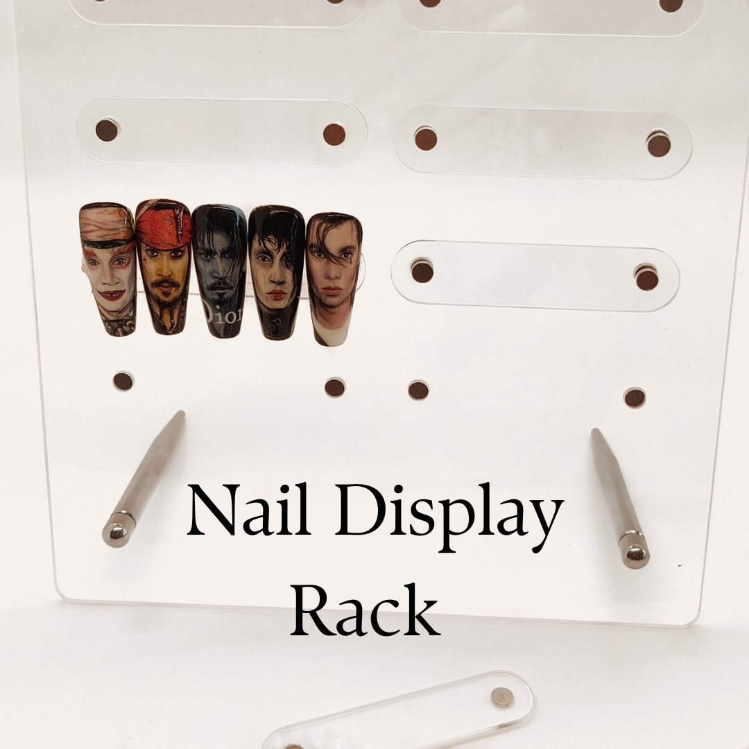 Nail on sale art display