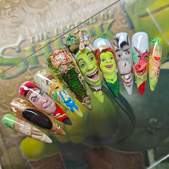 SHREK FRAMED NAILS