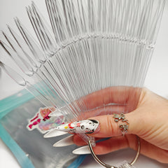 TRANSPARENT STILETTO POP STICKS