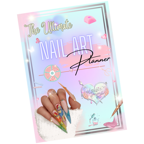 NAIL ART PLANNER A4