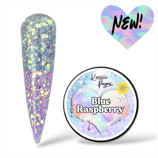 UV Glitter- BLUE RASPBERRY
